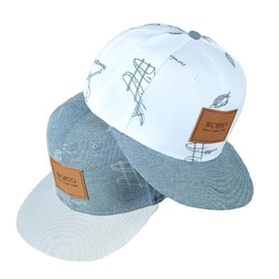 China JOINT OEM Customized Patch Leather Mesh Gorras Trucker Hats With Cotton Logo Vintage Snap Back Caps Aplique for sale