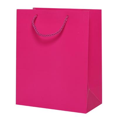 China Handmade Luxury Shopping Business Customized Paper Bag For Cloth for sale