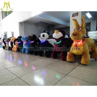 China Hansel 2016 wholesale Factory Battery Powered Adult Ride At Mall 12v Elecric Animal Rides for sale