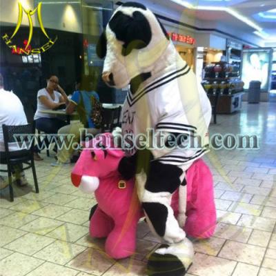 China Hansel Best Selling Hot in USA battery powered rechargeable animal rides animal scooters in mall for sale