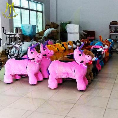 中国 Hansel rides for kids cheap amusement ride zippy rides for sale	horseback riding machine  factory animal scooter 販売のため