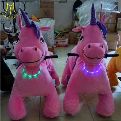 China Hansel mall animal electric riders kids coin operated game machine happy ride toy animal electric ride hot in shopping for sale