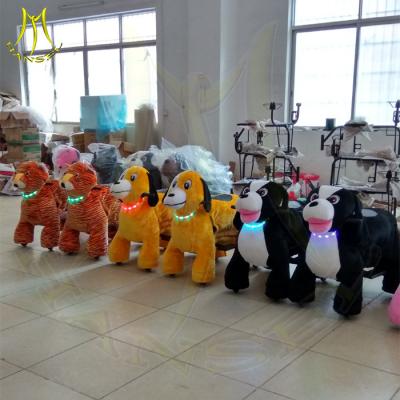 China Hansel coin carnival rides electric train kiddie rides for sale indoor mechanical rides coin operated kid rides sale for sale