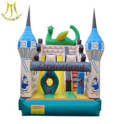 China Hansel hot selling cheap kids party equipment kids soft play equipment inflatable bouncers supplier for sale