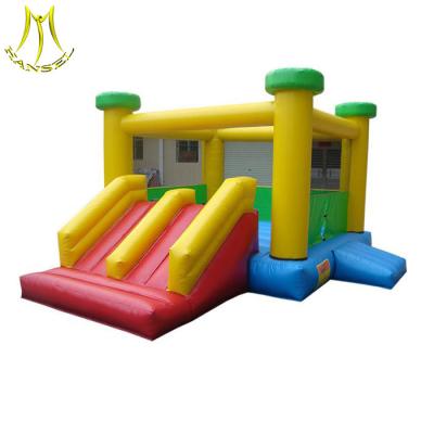 China Hansel guangzhou inflatable obstacle children toy inflatable play area for children in stock for sale