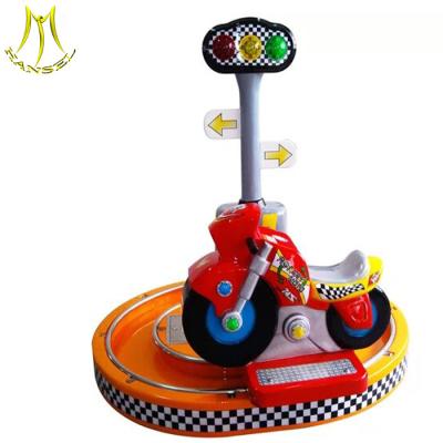 China Hansel   Children's park indoor amusement equipment ride horse mini carousel motor for sale