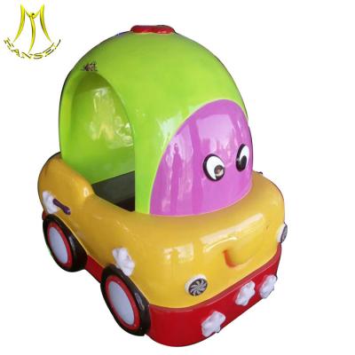 China Hansel  2018 factory selling fiber glass kiddie rides coin fiber glass car rides for sale