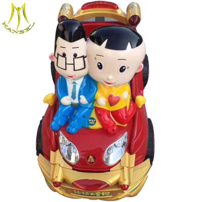 China Hansel amusement outdoor electric horses ride infant rocking horse toy for mall for sale