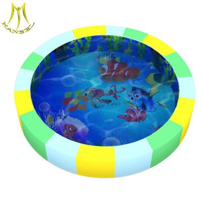 China Hansel Shopping mall for baby plastic soft toy attraction children water bed for sale