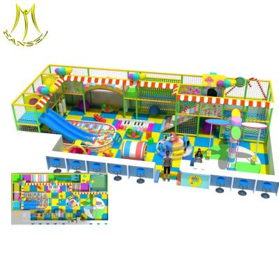 中国 Hansel   china kids castle indoor jungle gyms for kids playground kids indoor  game 販売のため