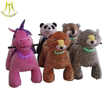 China Hansel  happy rides on animal coin operated children rides car kids on ride toy cars for sale