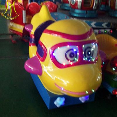 China Hansel  amusement park game fiberglass children train ride from china for sale