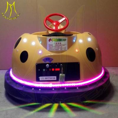 China Hansel shopping mall kids toys 2018  arcade games kids plastic bumper car for sale