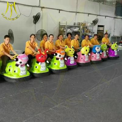 中国 Hansel hot selling electronic plastic bumper car remote control toy rides 販売のため