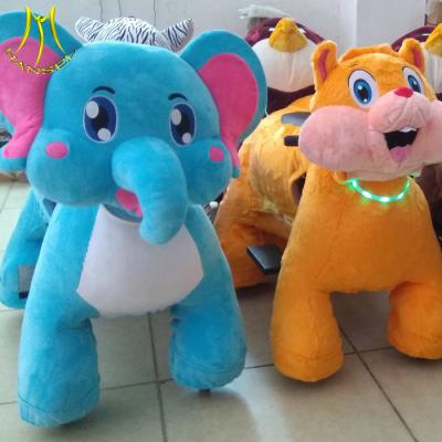 China Hansel plush ridable animals zoo animal model for kids animal go kart for sale for sale