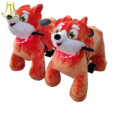 China Hansel happy rider battery operated walking animal toy horse ride for sale