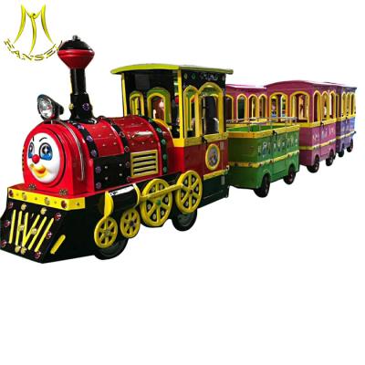 中国 Hansel shopping mall battery operated amusement trackless electric trains 販売のため