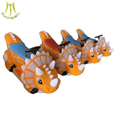 China Hansel  indoor and outdoor remote control electric dinosaur rides on animal toy for sales for sale