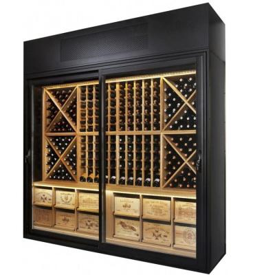 China Glass Cabinet Black Stainless Steel Wine Cabinet 304 Stainless Steel Home Home Display Cabinet for sale