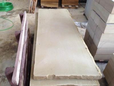 China Beige Sandstone Slabs Exterior 600 X 600 Sandstone Slabs for sale