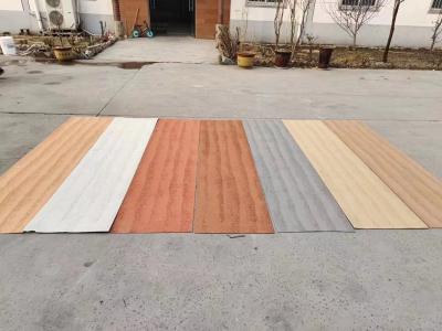 China Customizable Artificial Stone Panel Polyurethane Foam Concret Veneers Flexible for sale