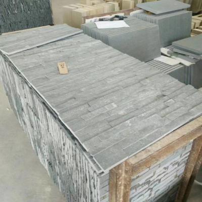 Cina Rettangolo Grey Sandstone Wall Cladding Tiles scuro blu multiuso in vendita