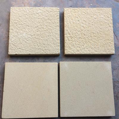 China 100% Natural Beige Sandstone Stone Cut To Size For Outdoor Wall for sale