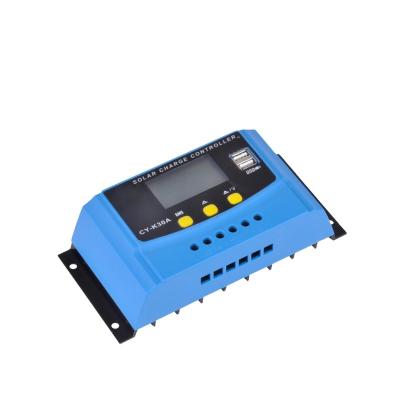 China Manual Solar System Controller 12V 24V 48v 40A/50A/60A Solar Controller PWM Solar Charger Charge Controller for sale