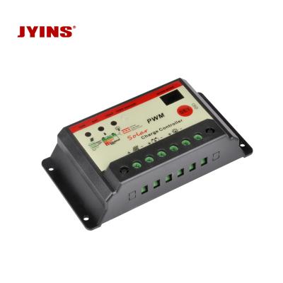 China 12V 24V 5A Solar System Controller Charger Solar Controller PWM Manual Solar Charge Controller for sale