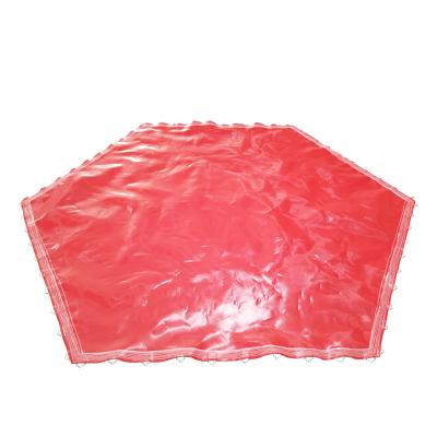 China With Protective Net 100% PP Jumping Bed Cloth Professional Gymnastics Trampoline Replacement Pat Fabric Custom for sale