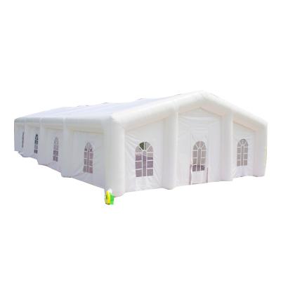 China 0.55mm Plato PVC Tarpaulin Good Price White Wedding Inflatable Tents, Inflatable Event Tents, China Advertising Tent for sale