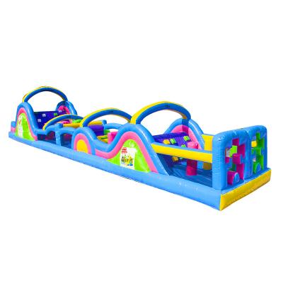 China Large Comb Obstacle Course Indoor Funny Inflatable Games BLQ Inflatable Obstacle Course Party Rentals Inflatable For Team Events for sale