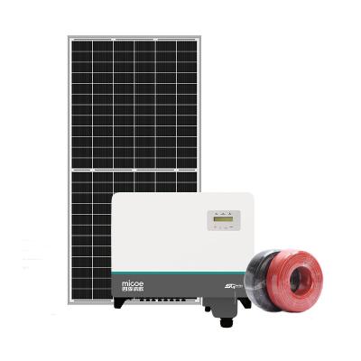 China High Tech Home Commercial Industrial Micoe 5KW 10KW Off Grid Solar Power System For Home for sale