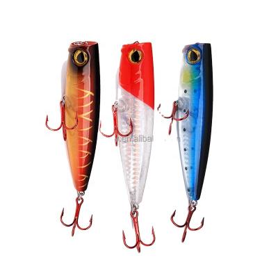 China ABS plastic fishing lure hard snap snap fishing lure 11cm topwater 26g floating hardbait for sale