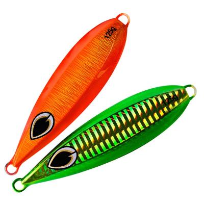 China Fishing Scythe Lead Bait Metal Material Hard Lure Bait With Realistic 3D Eye for sale