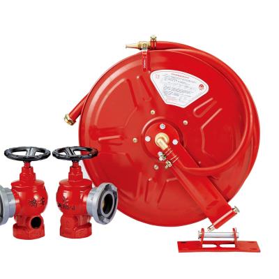 China Tube bar 10 reels of 30 meter red fire hose for sale