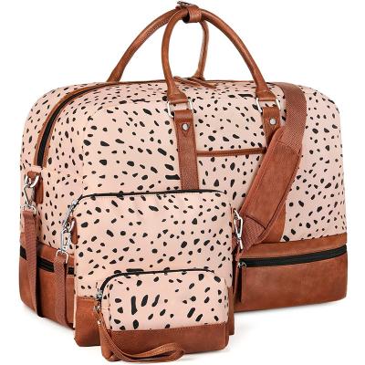 China Travel Business Carry On Tote Travel Weekender Bag con funda para carro en venta