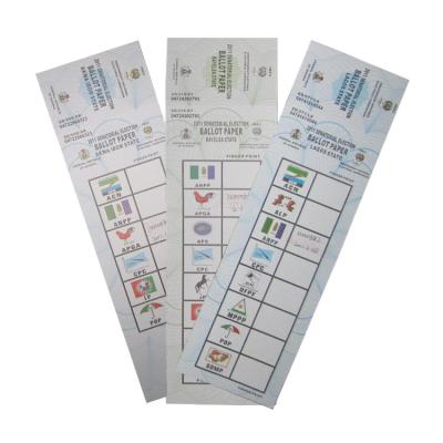 China Waterproof Whoseasle Hologram Voting Ticket With Multiwire for sale