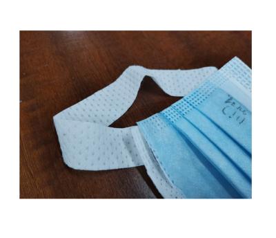 China China Factory Wholesale Disposable Perforated Stretch High Viable Elastic Nonwoven Fabric For Earloop Mask for sale