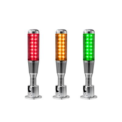 China Durable Three Color RED YELLOW BLUE Warning Light Bar With 24V DC for sale