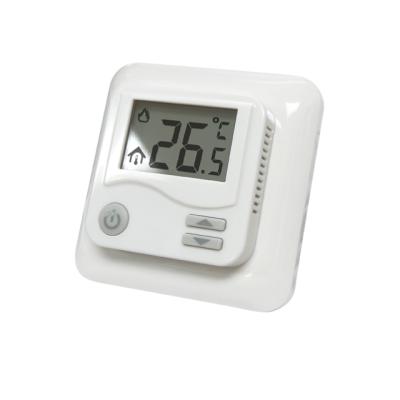 China HVAC System Room Control LCD Thermostat For Floor Heating Square FH822 for sale