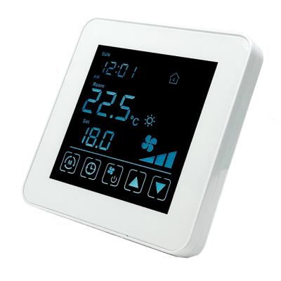 China HVAC Equipment WIFI Modbus System Modern Thermostat FCU RF Room Maker Digital Room Thermostat Touch APP Programmable for sale