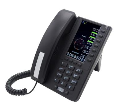 China Touch color lcd gigabit ports sip phone voip poe phone PHA23N for sale