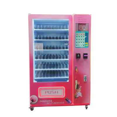 China SDK Hair and eyelash vending machine with credit card reader selling beauty products and cosmetics sample vending machine for sale