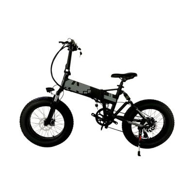 China China factory price aluminum electric bike alloy 500W 20 inch full suspension tire electric bike wholesale for sale