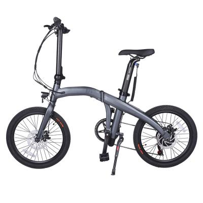 China Aluminum Alloy Mega 20 Inch Mini 36v 250w Electric Bicycle Folding Bike 36v 250w Folding Electric Bike for sale