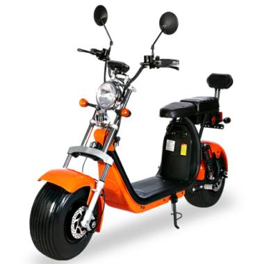 China Fat Citycoco 1500W Unisex Electric Scooter 2000W Adult Off Road Tire With Removable Lithium Battery for sale