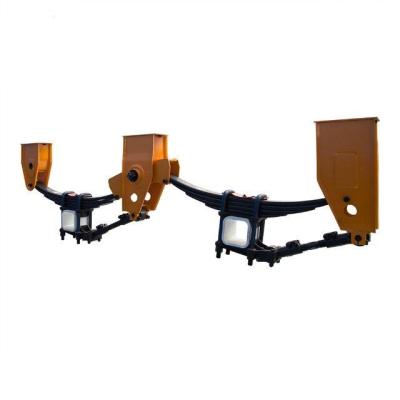 China Square American Used Trailer Truck Parts Suspension Semi Trailer 127mm Mechanical Suspension for sale