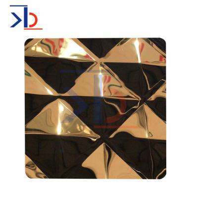 China 3d decoration stamping embossed stainless steel sheets 201 304 stainless steel embossed plate colored decorative stainless steel sheet for sale