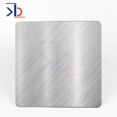 China Industrial build kitchen stainless steel brushed finish sus304 NO.4 hairline finish stainless steel sheet plate for kitchen for sale